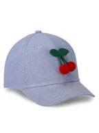 Czapki dla dzieci - Coccodrillo Czapka z daszkiem WC5364209ALG Niebieski - miniaturka - grafika 1