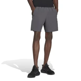 Spodenki fitness cardio męskie Adidas - Spodnie sportowe męskie - miniaturka - grafika 1