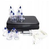 Akcesoria do masażu - Bańki Bezogniowe Próżniowe Meridius Walizka 10 Szt - miniaturka - grafika 1