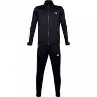 Spodnie sportowe męskie - Męski dres komplet treningowy Under Armour UA Rivel Knit Track Suit - czarny - UNDER ARMOUR - miniaturka - grafika 1
