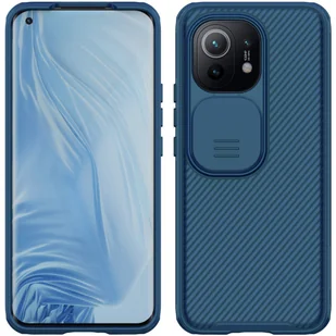 Nillkin Etui CamShield Pro Xiaomi Mi 11, niebieskie 6902048213937 - Etui i futerały do telefonów - miniaturka - grafika 1