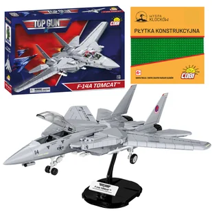 Cobi 5811a Samolot Myśliwiec F-14a Tomcat Top Gun 757 El. - Klocki - miniaturka - grafika 1