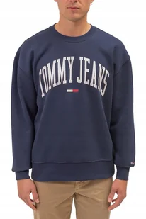 BLUZA MĘSKA TOMMY HILFIGER LOGO TH THJ TJ - Bluzy męskie - miniaturka - grafika 1