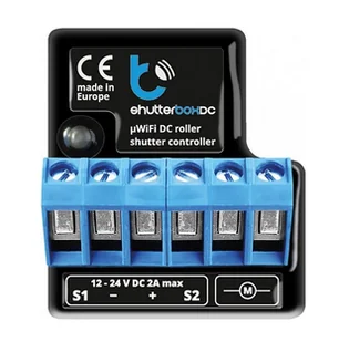 Blebox sterownik roletowy 12V-24V ShutterboxDC - Systemy inteligentnych domów - miniaturka - grafika 1