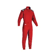 Odzież motocyklowa - OMP OMPKK01719061130 Mono-K Summer Red rozmiar 130 (dla dzieci), czerwony OMPKK01719061130 - miniaturka - grafika 1