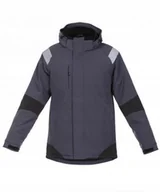 Kurtki męskie - JACKET SOFTSHELL ATLANTA BLACK/GREY L - miniaturka - grafika 1