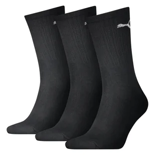 Skarpety wysokie PUMA PUMA CREW SOCK LIGHT 3P 90794001 – Czarny - Skarpetki damskie - miniaturka - grafika 1