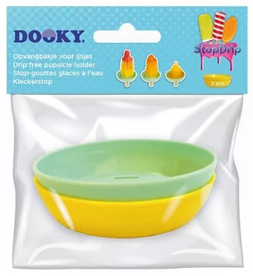 Podstawka Niekapka Do Lodów Stop Drip Dooky 2 Szt - Śliniaki i fartuszki - miniaturka - grafika 1
