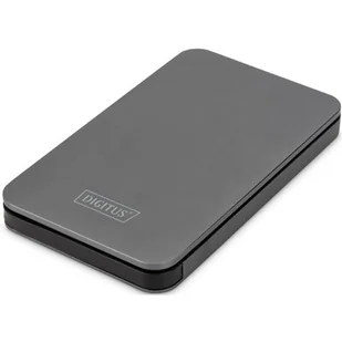 Digitus Kieszeń Obudowa USB 3.0 Typ C Gen.1 na dysk SSD/HDD 2.5&quot SATA III 9.5/7.0mm DA-71113-1 - Obudowy i kieszenie na dyski twarde - miniaturka - grafika 1