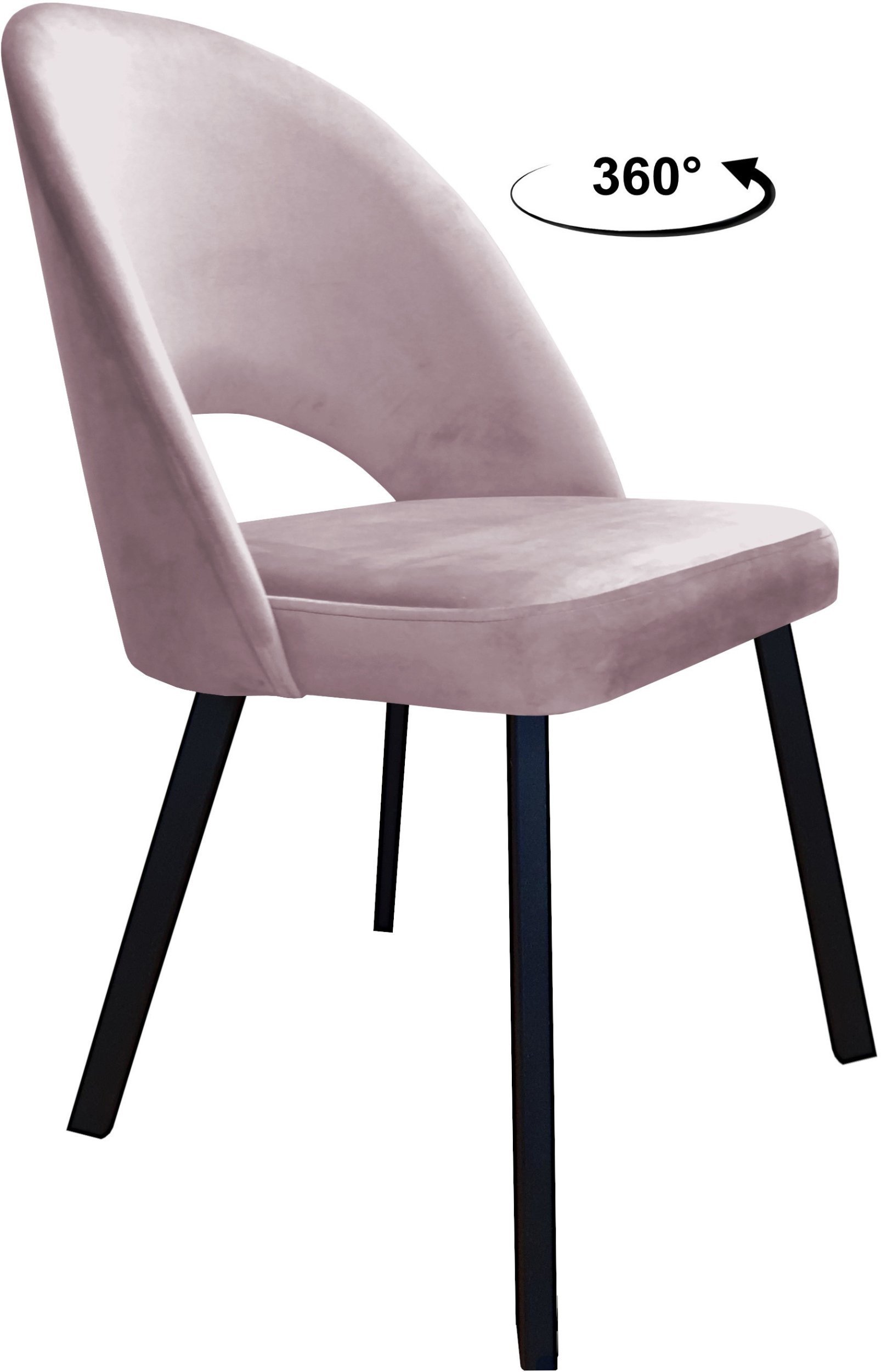 Krzesło obrotowe Polo podstawa Profil czarna MG55