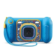 Aparaty Cyfrowe - VTech - KidiZoom Fun Blue, Aparat cyfrowy dla dzieci 9 w 1, zdjęcia i filmy, kolorowy ekran, filtry, ramki i śmieszne efekty, prezent dla dzieci od 3 lat do 10 lat - Zawartość w języku francuskim - miniaturka - grafika 1