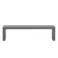 Krzesła - Beliani Ławka ogrodowa betonowa szara TARANTO - miniaturka - grafika 1