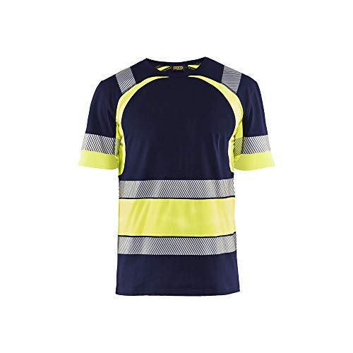Blaklader 342110308833XXXL koszulka High Vis, granatowa/żółta, rozmiar XXXL