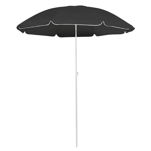 Parasol ogrodowy z funkcją pochylania, antracytowy, 176,5x200 cm