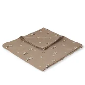 Chusty do noszenia dzieci - Nuuroo - Otulacz Z Organicznego Muślinu Bao Autumn Leaf Bao Train 120 X 120 Cm - miniaturka - grafika 1