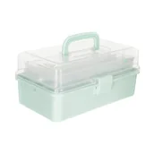 Pojemniki na zabawki - Organizer Kuferek Rozkładany Mint 33 X 20 X 14,5CM - miniaturka - grafika 1