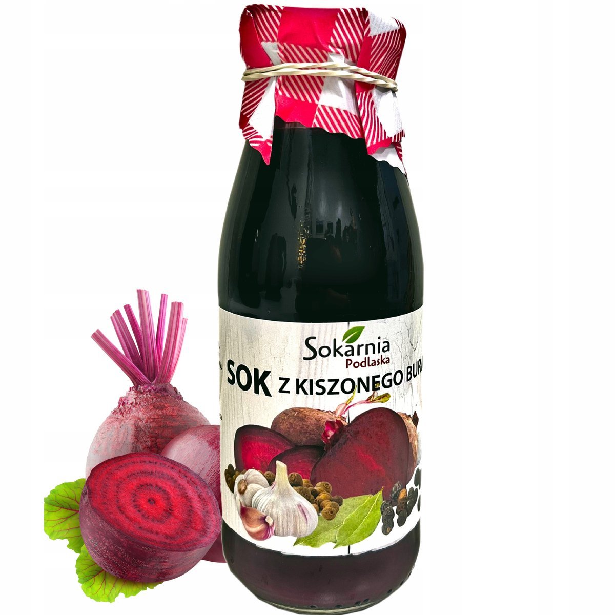 SOK Z KISZONEGO BURAKA 250ml Naturalny Zakwas Zdrowy Smak Źródło Witamin