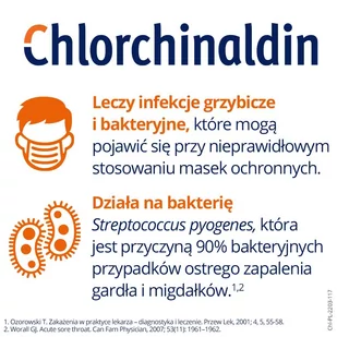 Polfa Chlorchinaldin VP 20 szt. - Przeziębienie i grypa - miniaturka - grafika 3