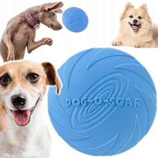 DYSK DO RZUCANIA APORTOWANIA FRISBEE LATAJĄCY TALERZ GRYZAK ZABAWKA DLA PSA - Zabawki dla psów DYSK DO RZUCANIA APORTOWANIA FRISBEE LATAJĄCY TALERZ GRYZAK ZABAWKA DLA PSA - Zabawki dla psów - miniaturka - grafika 1