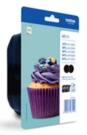 Dodatki do drukarek i skanerów - Brother Tusz LC123 Black 2PACK 600sh - miniaturka - grafika 1