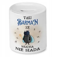 Skarbonki - Skarbonka Dla Barmana na Urodziny Imieniny Prezent z Nadrukiem ze Zdjęciem - miniaturka - grafika 1