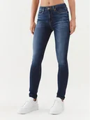 Spodnie damskie - Tommy Hilfiger Jeansy Slim Fit Heritage Como WW0WW11860 Granatowy Slim Fit - miniaturka - grafika 1