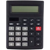 Kalkulatory - KALKULATOR BIUROWY SZKOLNY DUŻY CZYTELNY SŁONECZNY - miniaturka - grafika 1