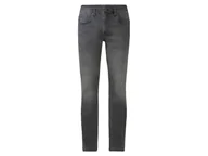 Spodnie męskie - LIVERGY® Jeansy męskie slim fit (54 (38/34), Szary) - miniaturka - grafika 1