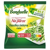 Mrożonki warzywne i owocowe - Bonduelle Już przygotowane na parze Fasolka zielona cięta 400 g - miniaturka - grafika 1