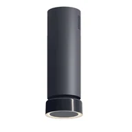 Okapy kuchenne - Ciarko Design FLUO Anthracite/Anthracite Gloss 40 cm - miniaturka - grafika 1