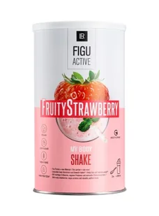 LR FIGUACTIVE Fruity Strawberry Shake - truskawkowy 496g - Odżywki białkowe LR FIGUACTIVE Fruity Strawberry Shake - truskawkowy 496g - Odżywki białkowe - miniaturka - grafika 1
