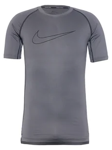 Nike Koszulka sportowa w kolorze szarym - Koszulki sportowe męskie - miniaturka - grafika 1