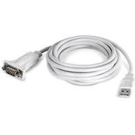 Adaptery i przejściówki - Trendnet TU-S910 zmieniacz płci / kabli USB Type A RS-232 Biały - miniaturka - grafika 1
