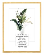 Ramki na zdjęcia - Drewniana ramka na zdjęcia z serii "Natura" 30x40 cm - miniaturka - grafika 1