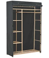 Szafy - Grafitowa duża szafa tekstylna G3-D54 - miniaturka - grafika 1