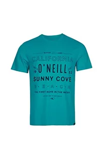 Koszulki męskie - O'Neill Męski T-shirt z krótkimi rękawami podkoszulek (2 sztuki), 15014 Tile niebieski, XS-S - grafika 1