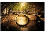 Fototapety - Oobrazy Fototapeta, Most w Amsterdamie, 8 elementów, 400x268 cm - miniaturka - grafika 1