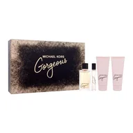 Zestawy perfum damskich - Michael Kors Gorgeous! Zestaw woda perfumowana 100 ml + woda perfumowana 10 ml + mleczko do ciała 100 ml + żel pod prysznic 100 ml - miniaturka - grafika 1
