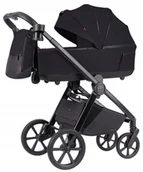 Wózki dziecięce - Wózek dziecięcy 2w1 CARRELLO Omega Plus CRL-6540/1 Cosmo Black - miniaturka - grafika 1