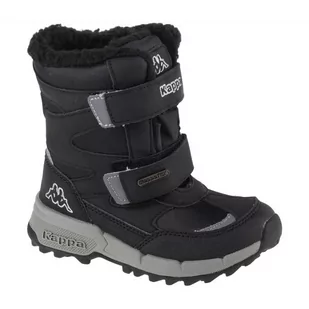 Buty Kappa Cekis Tex K Jr 260903K-1115 czarne - Buty dla dziewczynek - miniaturka - grafika 1