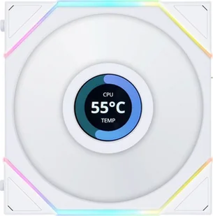 Wentylator Lian Li Uni Fan TL LCD 120 RGB 12TLLCD1W - Wentylatory komputerowe - miniaturka - grafika 1
