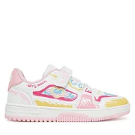 Buty dla dziewczynek - Sneakersy Primigi 7957800 Biały - miniaturka - grafika 1