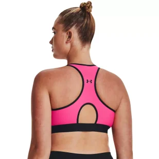 Biustonosz sportowy Under Armour ARMOUR MID KEHOLE - Bielizna sportowa damska - miniaturka - grafika 6