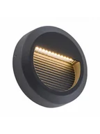 Lampy ogrodowe - Kinkiet SIDEWALK ROUND LED 8147 - miniaturka - grafika 1