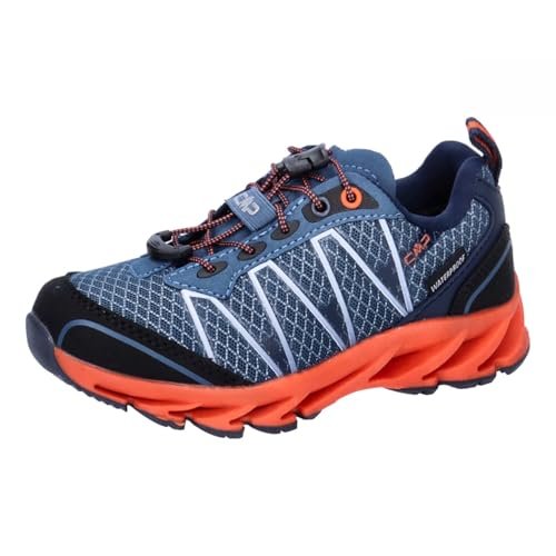 CMP Dziecięce buty Altak Trail Wp 2.0 Hiking Bluestone-Arancio, 40,5 EU, Bluestone Arancio, 8.5 UK