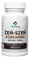 Witaminy i minerały - MEDFUTURE Żeń-szeń Koreański 1000 mg ekstrakt - 120 tabletek - miniaturka - grafika 1
