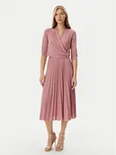 Sukienki - Rinascimento Sukienka koktajlowa CFC0122980003 Różowy Regular Fit - miniaturka - grafika 1
