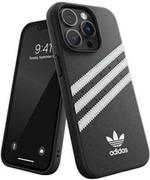 Etui i futerały do telefonów - Adidas OR Moulded Case PU iPhone 14 Pro Max 6,7" czarny/black 50188 - miniaturka - grafika 1