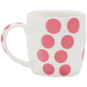 Kubki - Zak! DESIGNS - Porcelanowy kubek, różowy, Dot - miniaturka - grafika 1