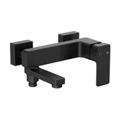 Baterie wannowe i prysznicowe - KFA Bateria wannowa czarna Dust Armatura - miniaturka - grafika 1